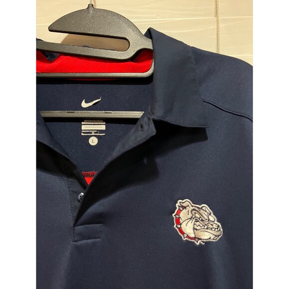 Nike Gonzaga Bulldogs Polo -‎ Size L - Picture 2 of 3